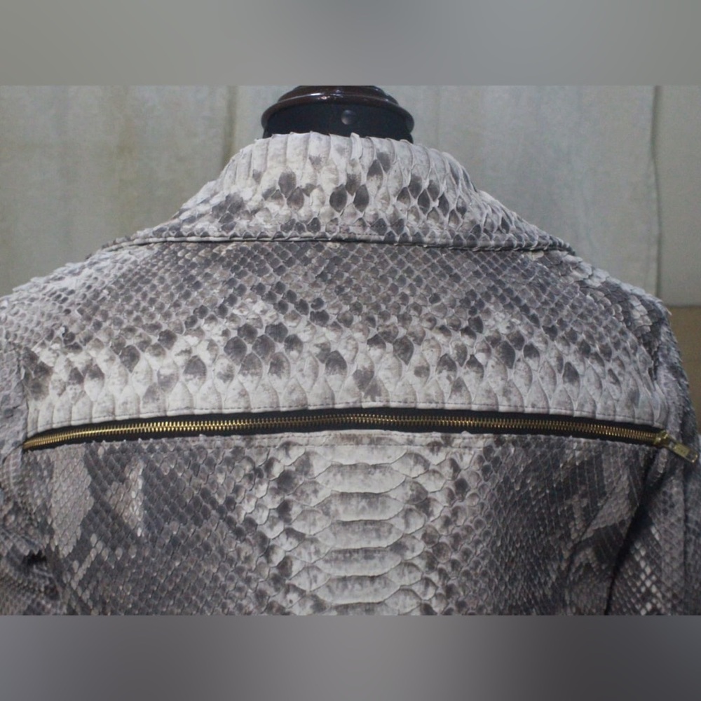 Handmade Genuine King Python Snake Jacket!! - Picture 3 of 16